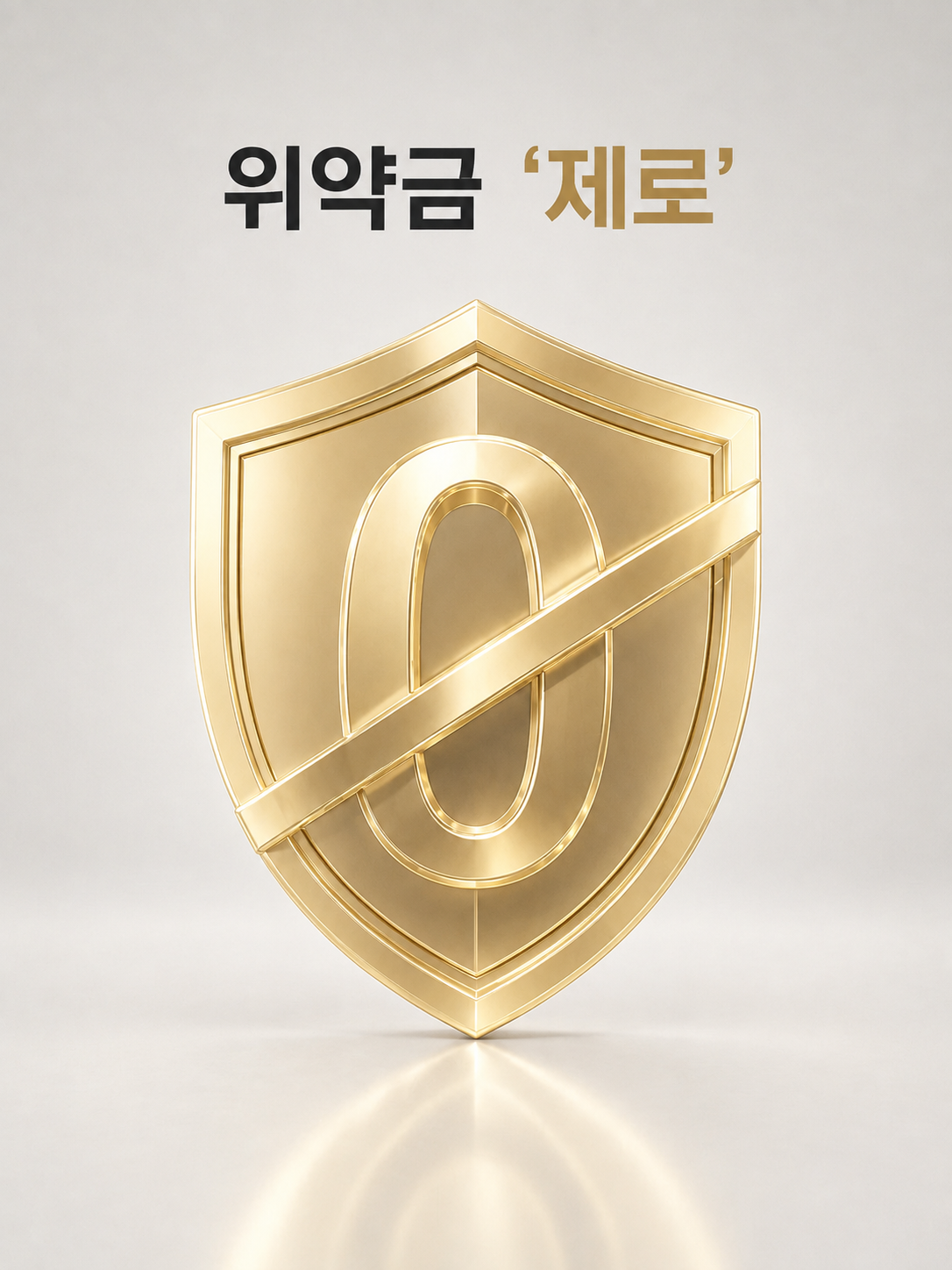 위약금 0%를 표현한 르엘 3ZERO 이미지